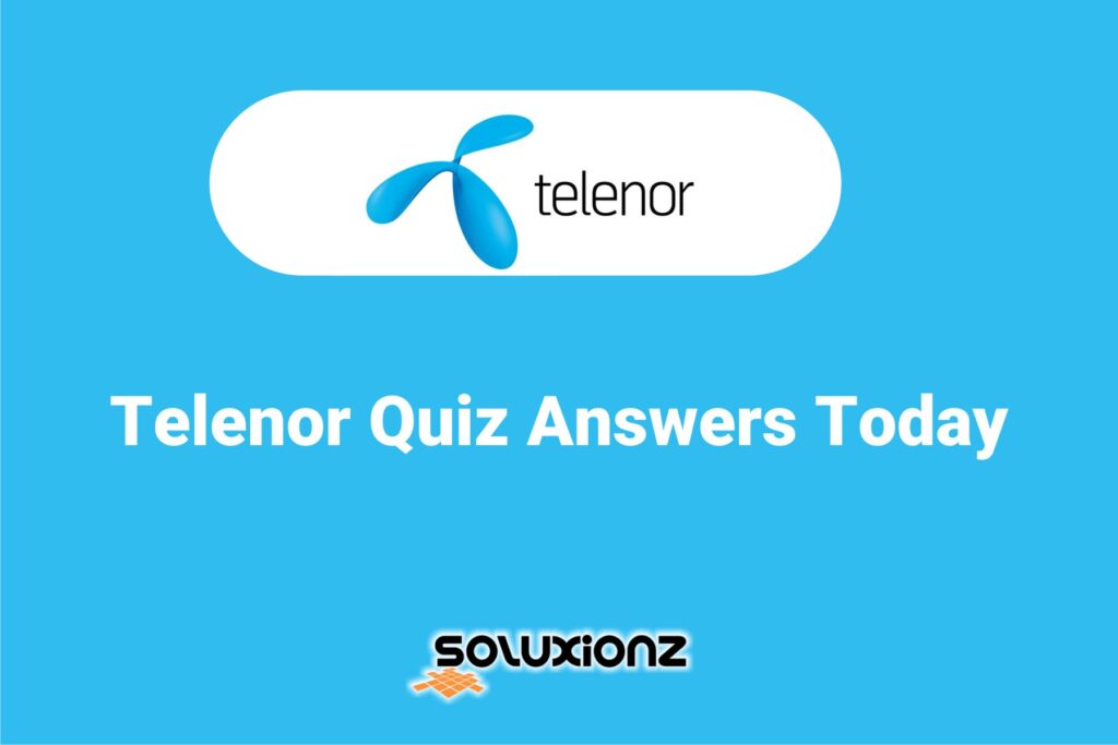 telenor quiz answer today